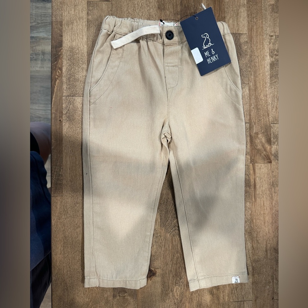 Me & Henry Tan Kids Pants